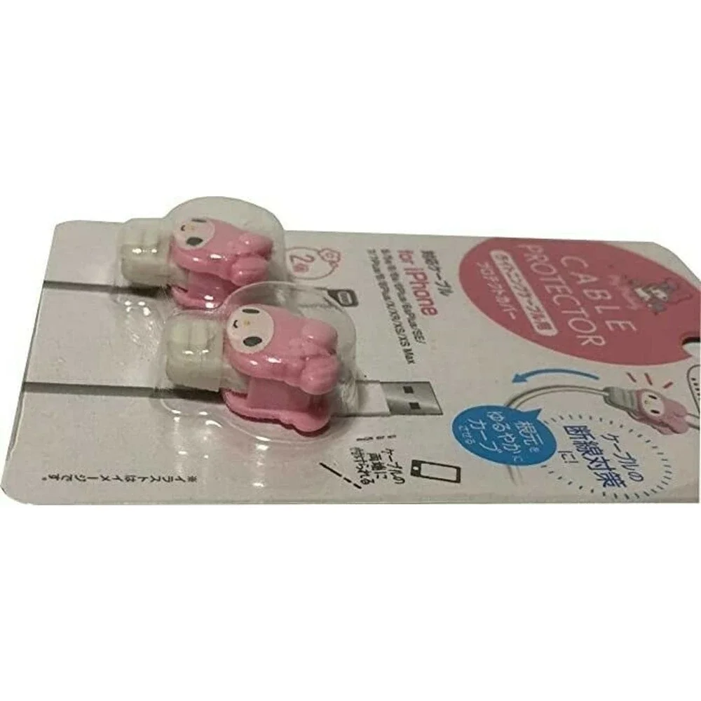 Sanrio My Melody Cable Protector iPhone Lightning Cable Pink Cute Kawaii
